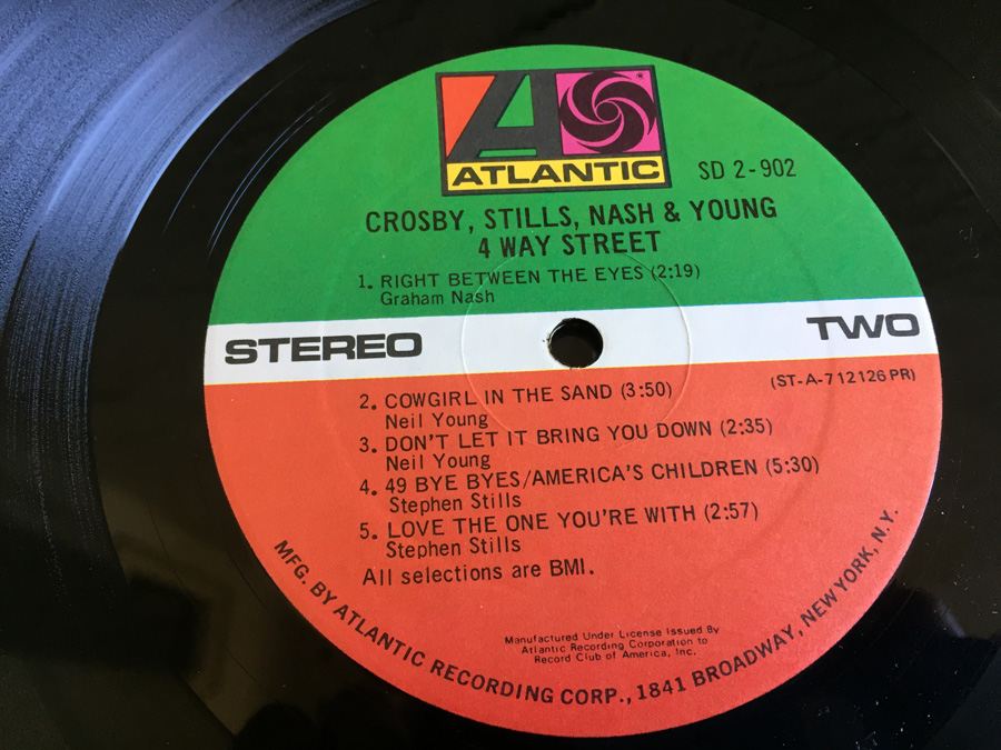 Crosby, Stills, Nash & Young ‎- 4 Way Street - Atlantic ‎- SD 2-902 [Photo 7]