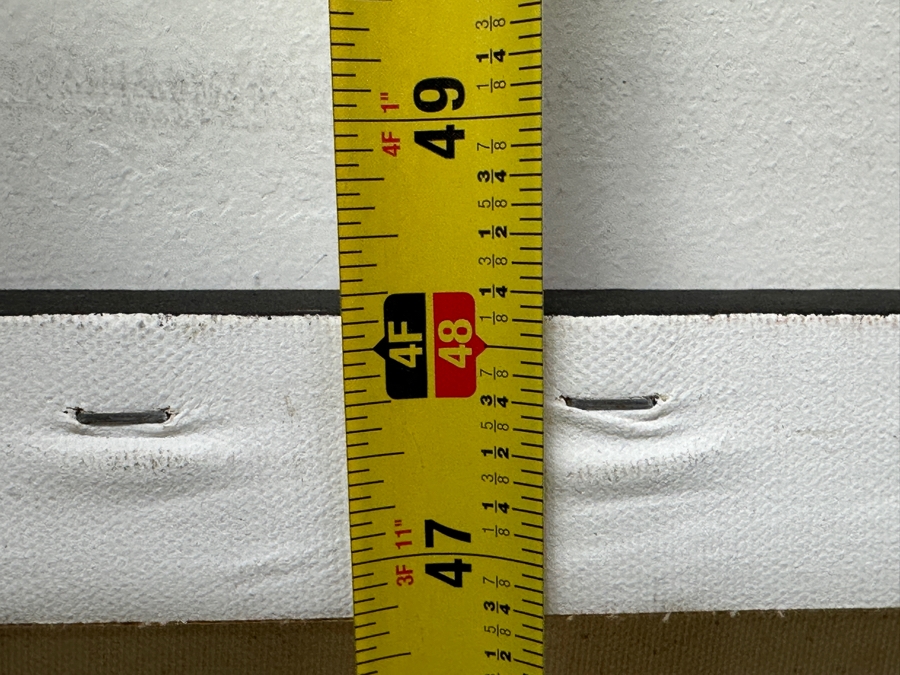 Gerrit Greve (1948-2024, Cardiff by the Sea, CA) Original Acrylic Diptych Painting On Canvas Untitled Signed Verso 72” X 48” Estimate $3,500 - $4,300 [Photo 11]