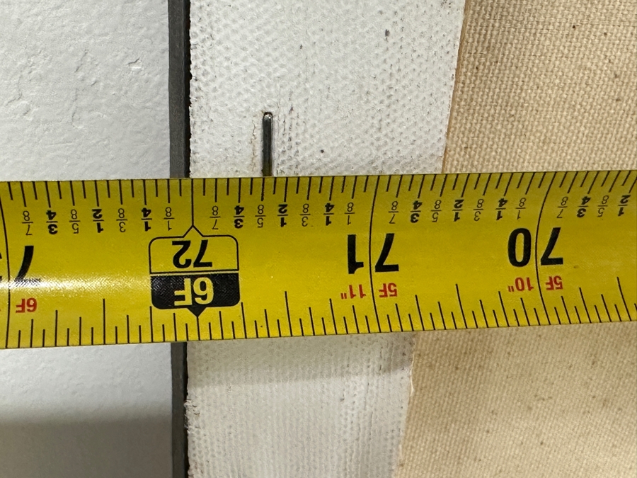 Gerrit Greve (1948-2024, Cardiff by the Sea, CA) Original Acrylic Diptych Painting On Canvas Untitled Signed Verso 72” X 48” Estimate $3,500 - $4,300 [Photo 10]