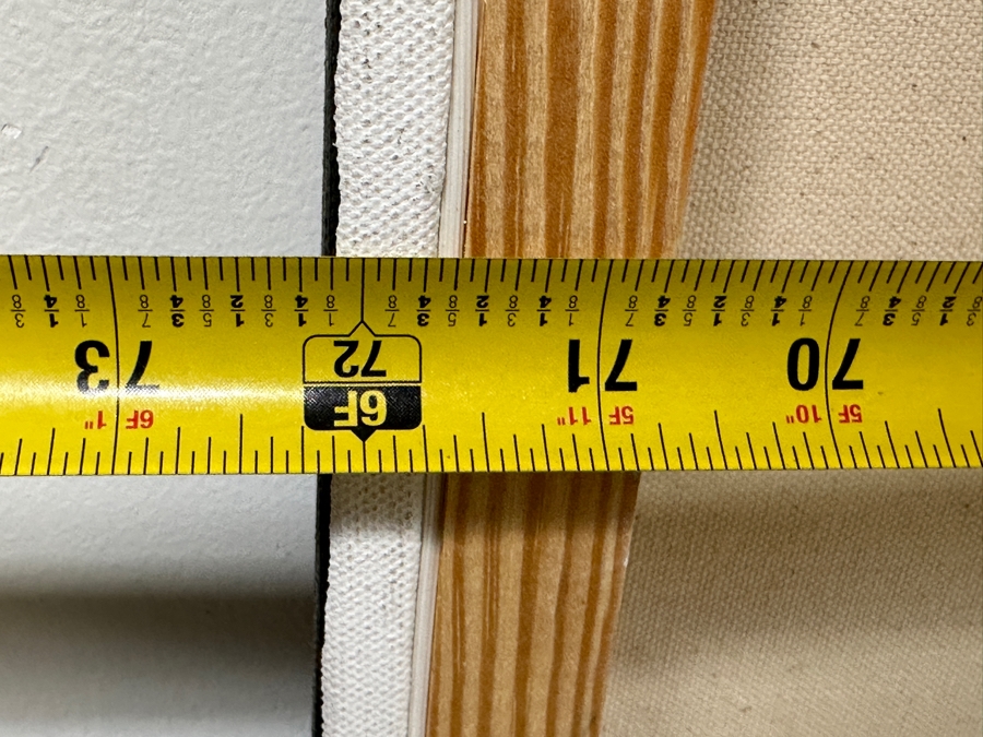 Gerrit Greve (1948-2024, Cardiff by the Sea, CA) Original Acrylic Painting On Canvas Titled “To the Beach 5” Signed Verso Dated 2014 72” X 48” Estimate $3,500 - $4,300 [Photo 7]