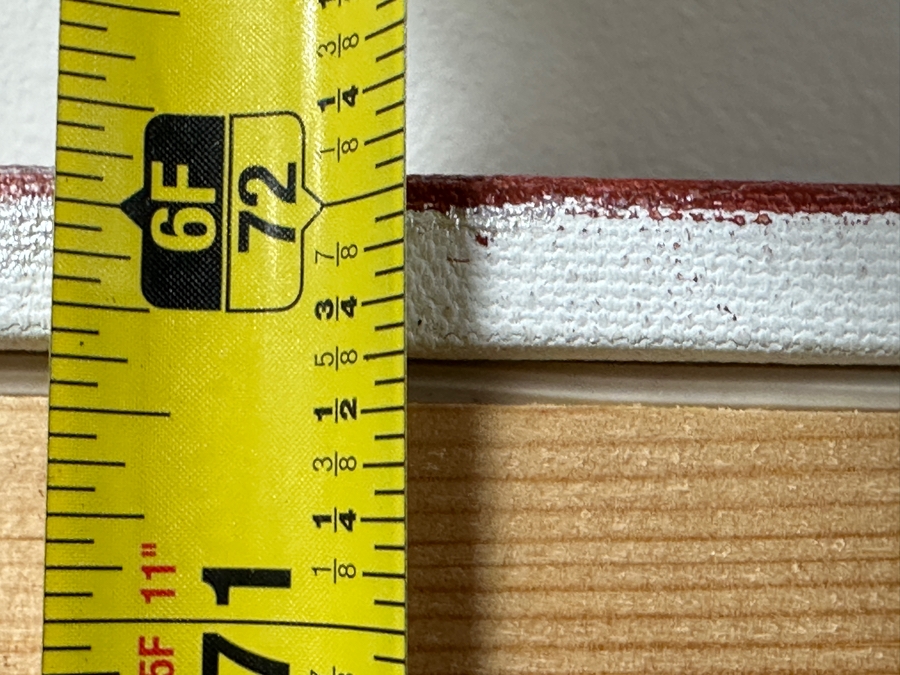 Gerrit Greve (1948-2024, Cardiff by the Sea, CA) Original Acrylic Painting On Canvas of Tree Untitled Signed Verso 36” X 72” Estimate $2,600 - $3,200 [Photo 10]