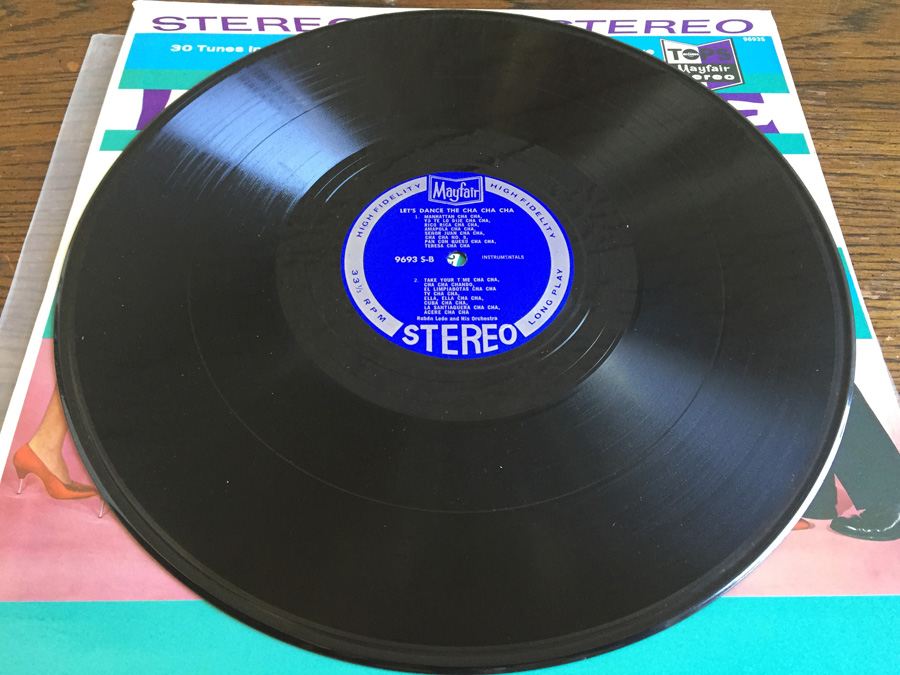 Ruben Leon And His Orchestra ‎- Let's Dance The Cha-Cha-Cha - Tops Records ‎- L1693 [Photo 5]