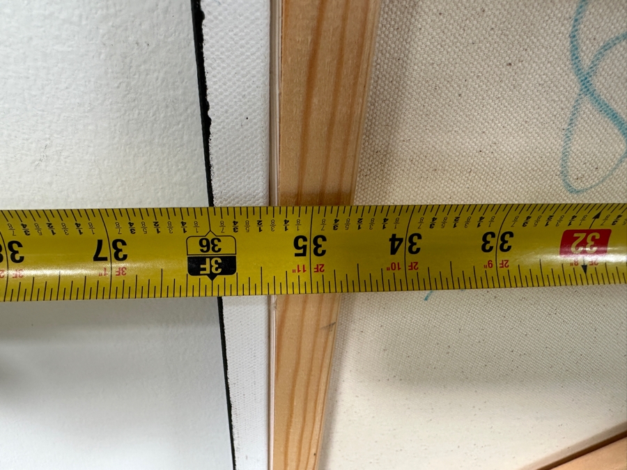 Gerrit Greve (1948-2024, Cardiff by the Sea, CA) Original Acrylic Painting On Canvas Untitled Signed Verso Dated 2020 36” x 36” Estimate $1,300 - $1,600 [Photo 6]