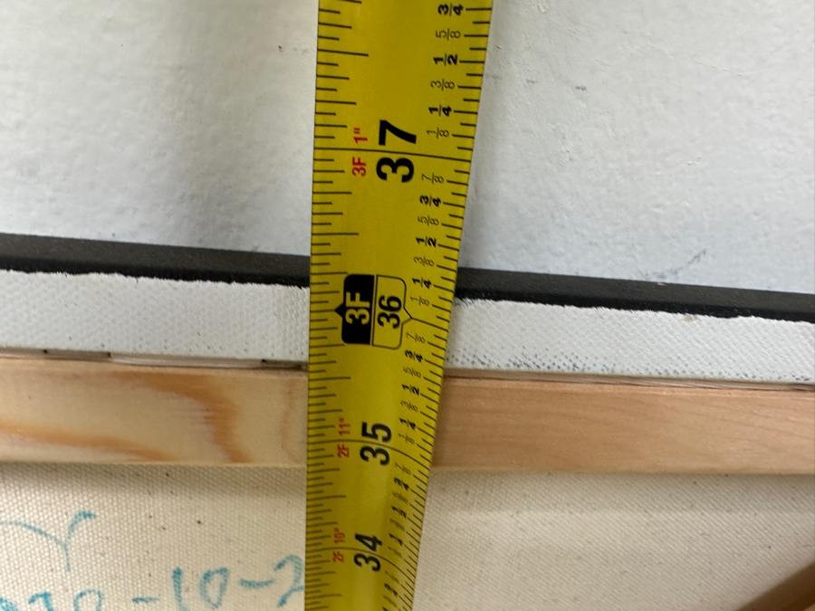 Gerrit Greve (1948-2024, Cardiff by the Sea, CA) Original Acrylic Painting On Canvas Untitled Signed Verso Dated 2020 36” x 36” Estimate $1,300 - $1,600 [Photo 8]