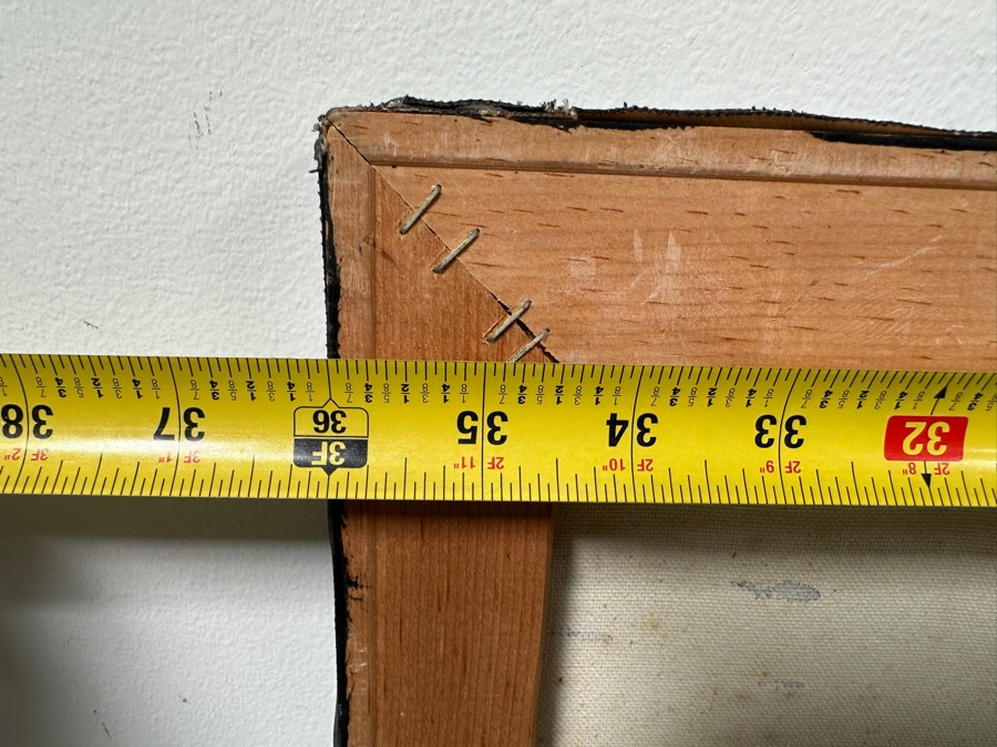 Gerrit Greve (1948-2024, Cardiff by the Sea, CA) Original Acrylic Painting On Canvas Untitled Unsigned 36” X 48” Estimate $1,700 - $2,200 [Photo 7]