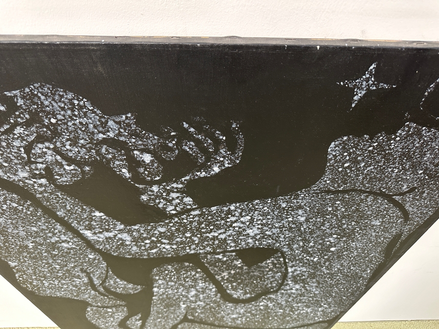 Gerrit Greve (1948-2024, Cardiff by the Sea, CA) Original Acrylic Painting On Canvas Untitled Unsigned 36” X 48” Estimate $1,700 - $2,200 [Photo 4]