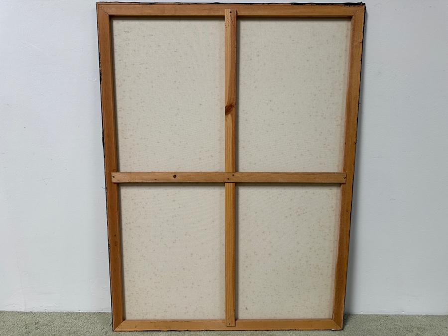 Gerrit Greve (1948-2024, Cardiff by the Sea, CA) Original Acrylic Painting On Canvas Untitled Unsigned 36” X 48” Estimate $1,700 - $2,200 [Photo 6]