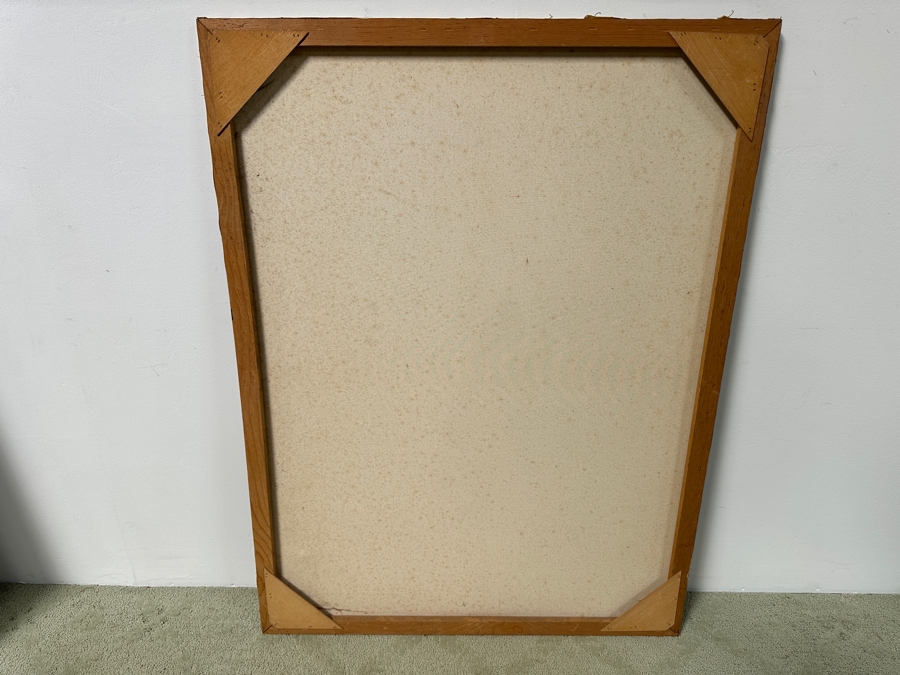 Gerrit Greve (1948-2024, Cardiff by the Sea, CA) Original Acrylic Painting On Canvas Untitled Unsigned 36” X 48” Estimate $1,700 - $2,200 [Photo 8]