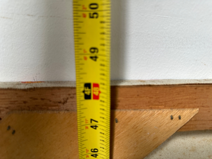 Gerrit Greve (1948-2024, Cardiff by the Sea, CA) Original Acrylic Painting On Canvas Untitled Unsigned 36” X 48” Estimate $1,700 - $2,200 [Photo 10]