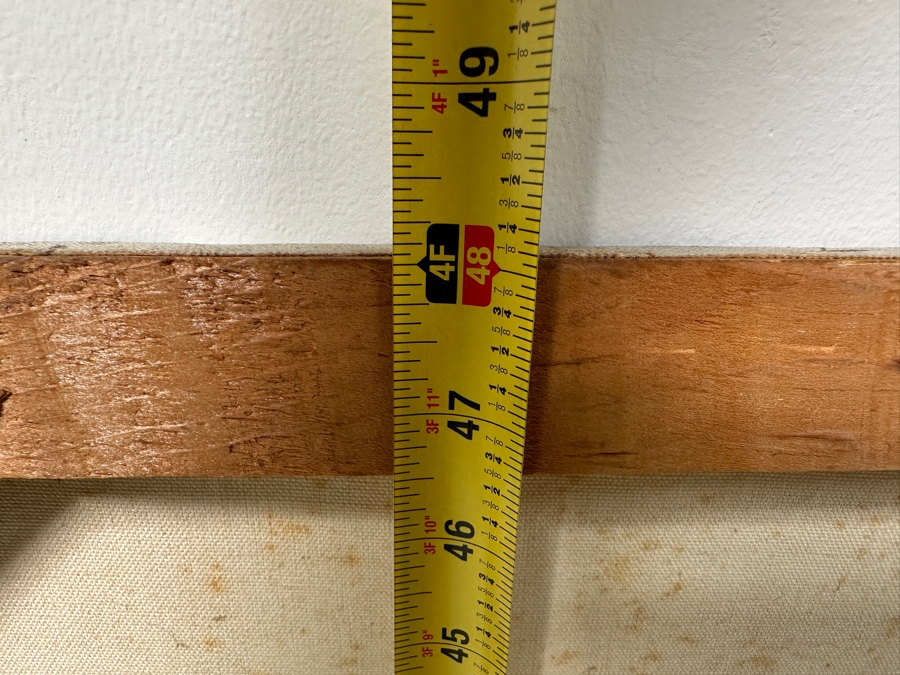 Gerrit Greve (1948-2024, Cardiff by the Sea, CA) Original Acrylic Painting On Canvas Untitled Unsigned 36” X 48” Estimate $1,700 - $2,200 [Photo 9]