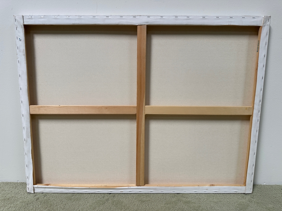 Gerrit Greve (1948-2024, Cardiff by the Sea, CA) Original Acrylic Painting On Canvas Untitled Signed Bottom Right 40” X 30” Estimate $1,200 - $1,500 [Photo 5]