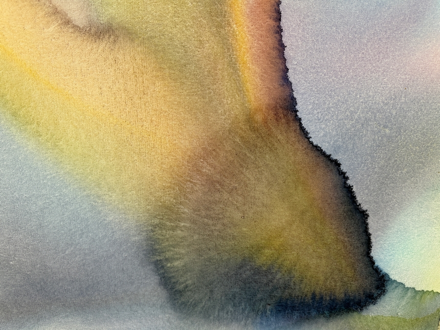 Gerrit Greve (1948-2024, Cardiff by the Sea, CA) Original Acrylic Painting On Canvas Titled “Flowers” Signed Verso Dated 2020 36” X 36” Estimate $1,300 - $1,600 [Photo 2]