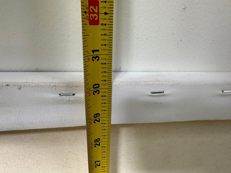 Gerrit Greve (1948-2024, Cardiff by the Sea, CA) Original Acrylic Painting On Canvas Titled “January Ocean 5” Signed Verso Dated 2015 40” X 30” Estimate $1,200 - $1,500 [Photo 9]