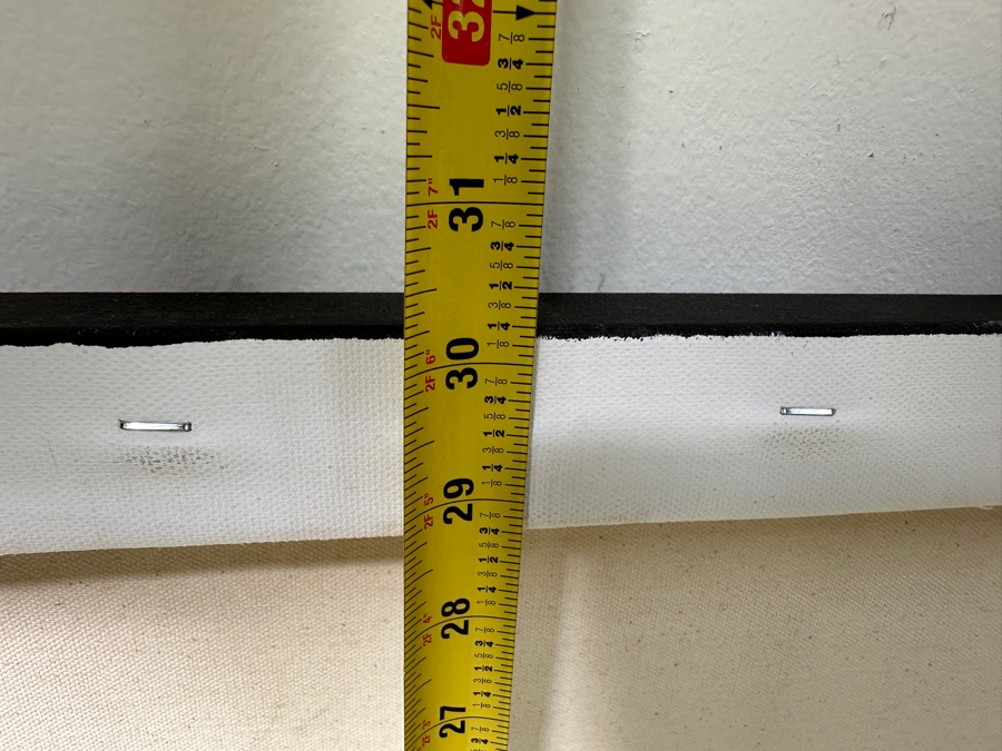 Gerrit Greve (1948-2024, Cardiff by the Sea, CA) Original Acrylic Painting On Canvas Titled “Reeds at Magenta Light 2” Signed Verso Dated 2019 40” X 30” Estimate $1,200 - $1,500 [Photo 8]