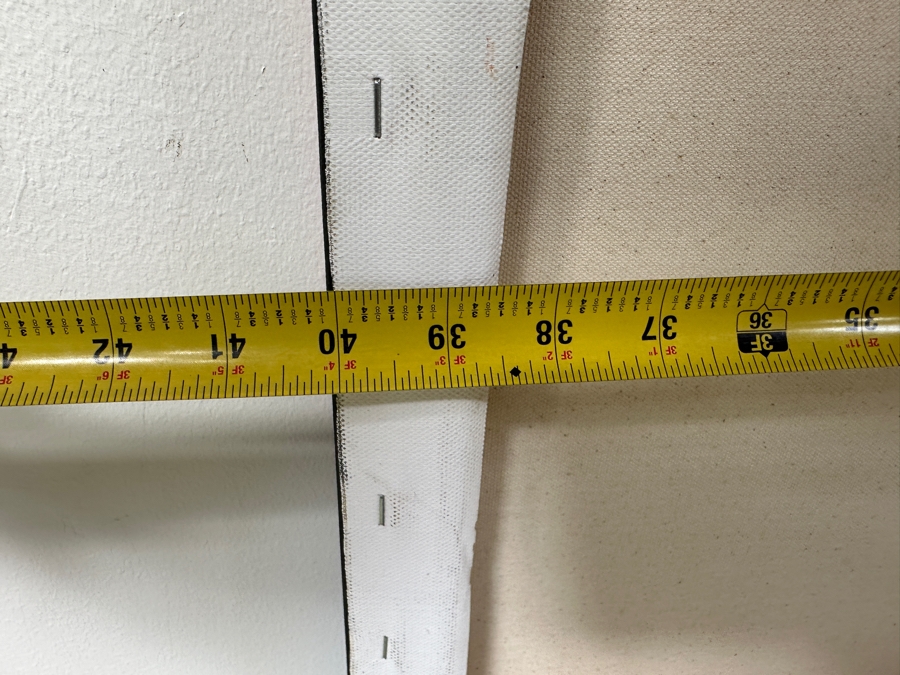 Gerrit Greve (1948-2024, Cardiff by the Sea, CA) Original Acrylic Painting On Canvas Titled “Reeds at Magenta Light 2” Signed Verso Dated 2019 40” X 30” Estimate $1,200 - $1,500 [Photo 7]