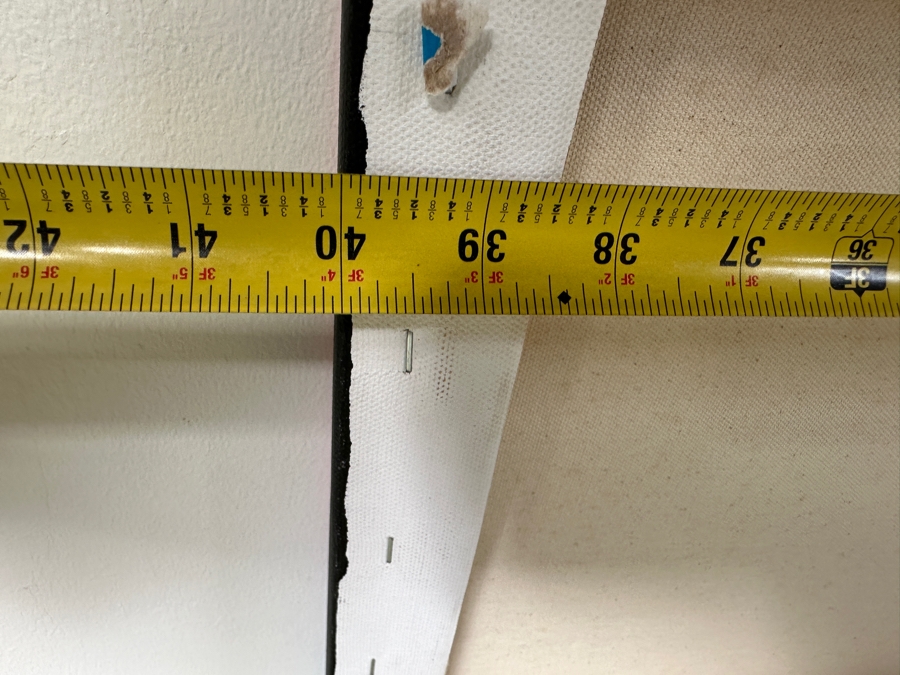 Gerrit Greve (1948-2024, Cardiff by the Sea, CA) Original Acrylic Painting On Canvas Titled “Reeds at Magenta Light 1” Signed Verso Dated 2019 40” X 30” Estimate $1,200 - $1,500 [Photo 7]