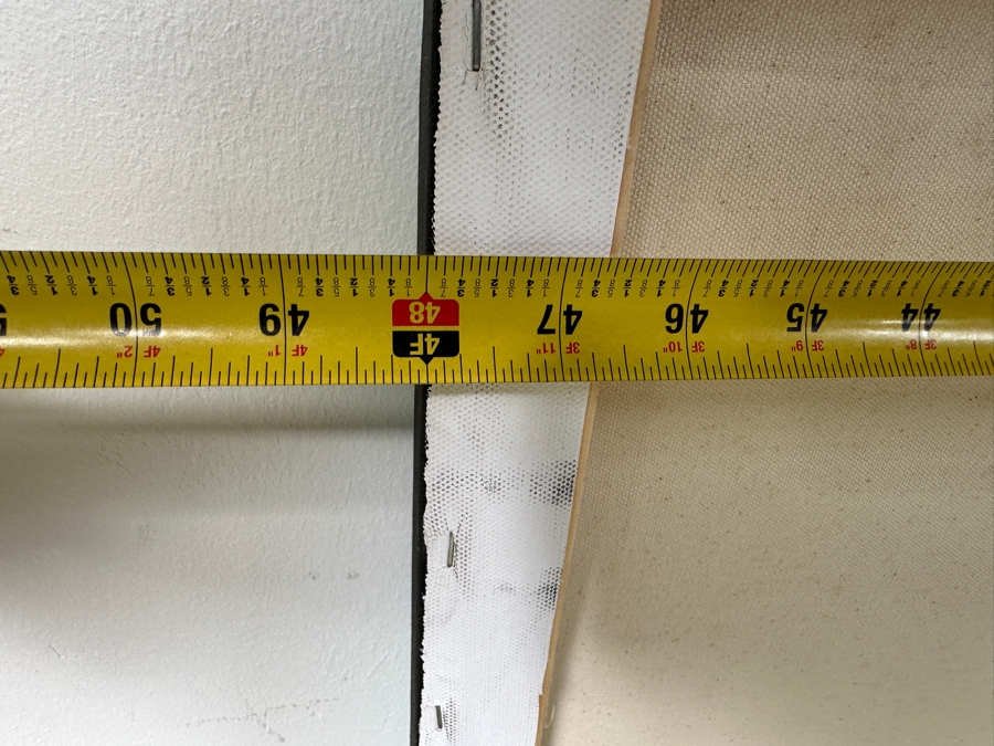 Gerrit Greve (1948-2024, Cardiff by the Sea, CA) Original Acrylic Painting On Canvas Titled “Memory Waters” Signed Verso Dated 2019 48” X 36” Estimate $1,700 - $2,200 [Photo 8]