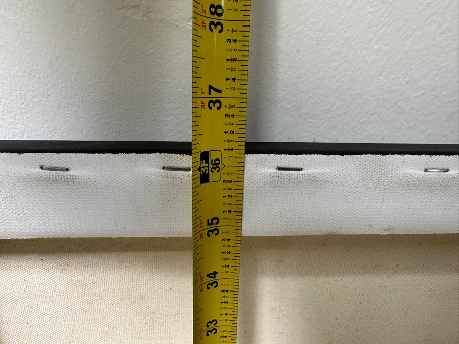 Gerrit Greve (1948-2024, Cardiff by the Sea, CA) Original Acrylic Painting On Canvas Titled “Memory Waters” Signed Verso Dated 2019 48” X 36” Estimate $1,700 - $2,200 [Photo 9]