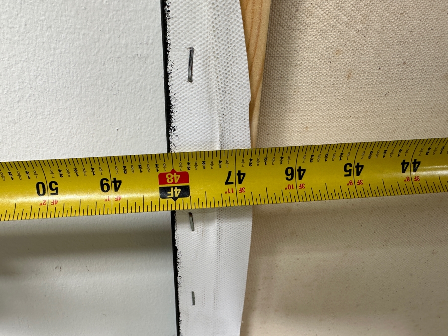 Gerrit Greve (1948-2024, Cardiff by the Sea, CA) Original Acrylic Painting On Canvas Titled “Fantasy Waters” Signed Verso Dated 2019 48” X 36” Estimate $1,700 - $2,200 [Photo 10]