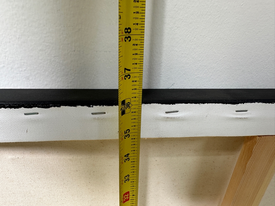 Gerrit Greve (1948-2024, Cardiff by the Sea, CA) Original Acrylic Painting On Canvas Titled “Fantasy Waters” Signed Verso Dated 2019 48” X 36” Estimate $1,700 - $2,200 [Photo 11]