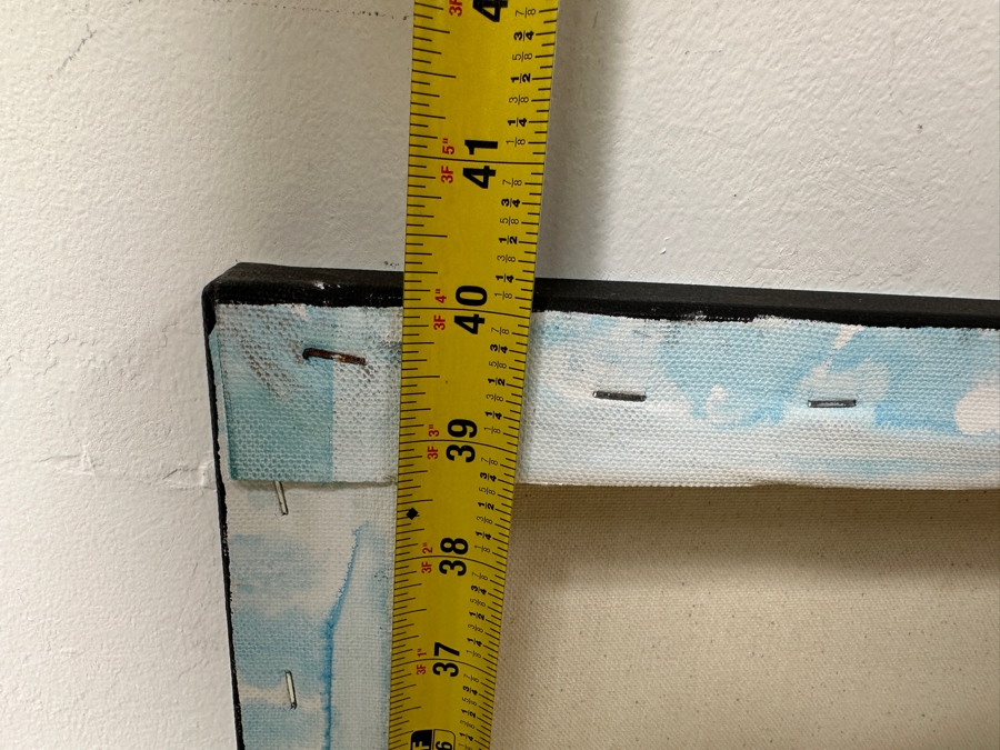 Gerrit Greve (1948-2024, Cardiff by the Sea, CA) Original Acrylic Painting On Canvas Titled “Flowers” Signed Verso Dated 2020 30” X 40” Estimate $1,200 - $1,500 [Photo 10]