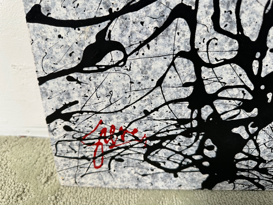 Gerrit Greve (1948-2024, Cardiff by the Sea, CA) Original Acrylic Painting On Canvas Titled “In Sensuous Waters” Signed Bottom Left 30” X 40” Estimate $1,200 - $1,500 [Photo 6]