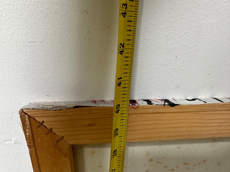 Gerrit Greve (1948-2024, Cardiff by the Sea, CA) Original Acrylic Painting On Canvas Titled “In Sensuous Waters” Signed Bottom Left 30” X 40” Estimate $1,200 - $1,500 [Photo 11]