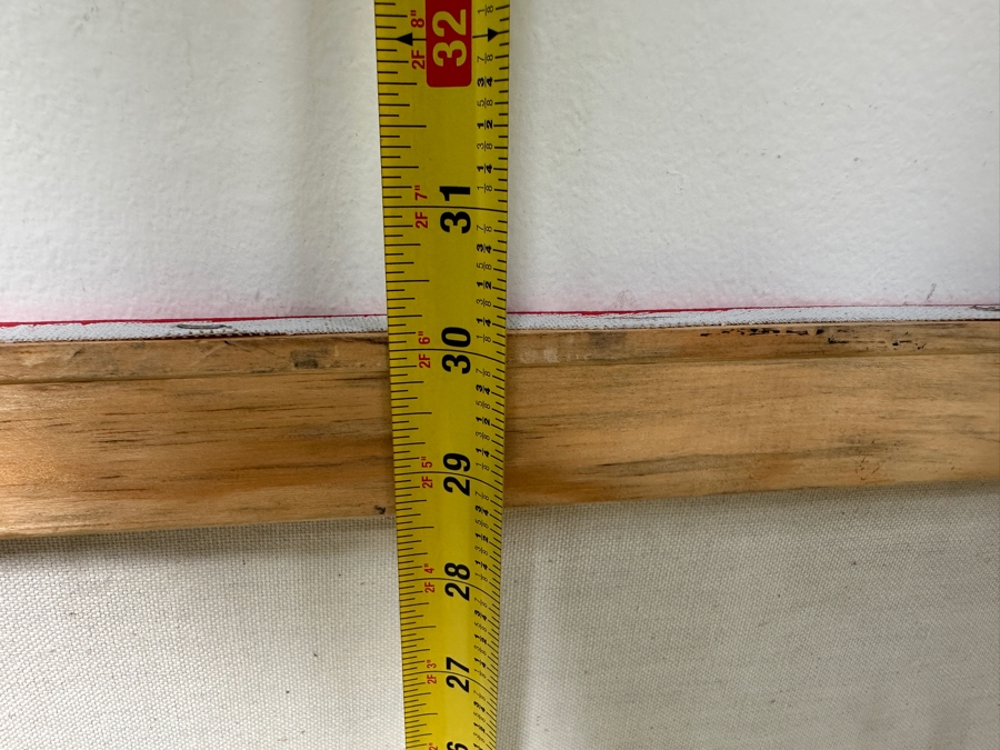 Gerrit Greve (1948-2024, Cardiff by the Sea, CA) Original Acrylic Painting On Canvas Titled “3 Muses (After Raphael)” Signed Bottom Left 40” X 30” Estimate $1,200 - $1,500 [Photo 11]