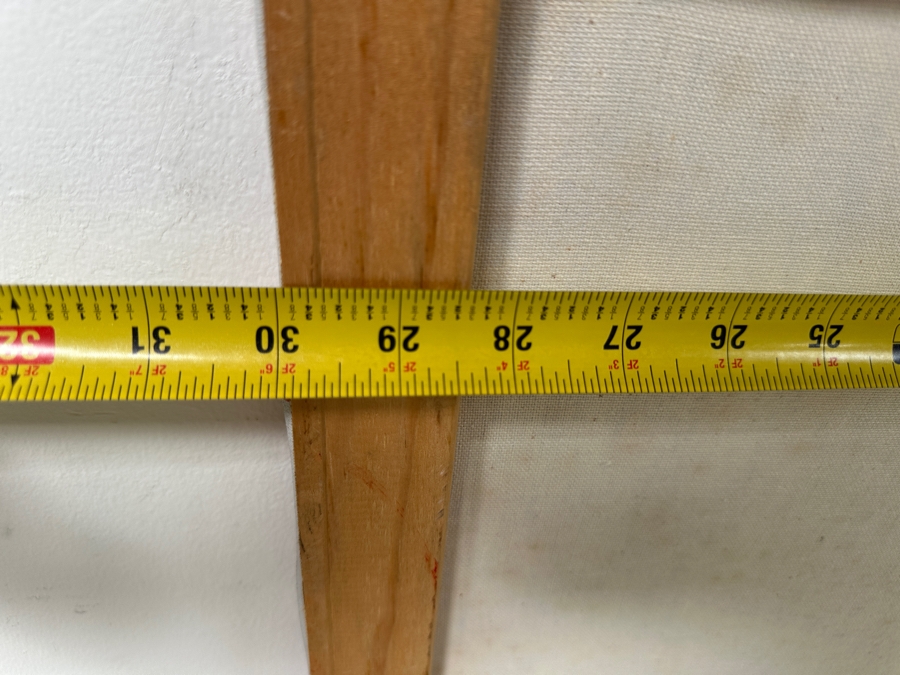 Gerrit Greve (1948-2024, Cardiff by the Sea, CA) Original Acrylic Drip Painting On Canvas Untitled Unsigned 30” X 40” Estimate $1,200 - $1,500 [Photo 7]