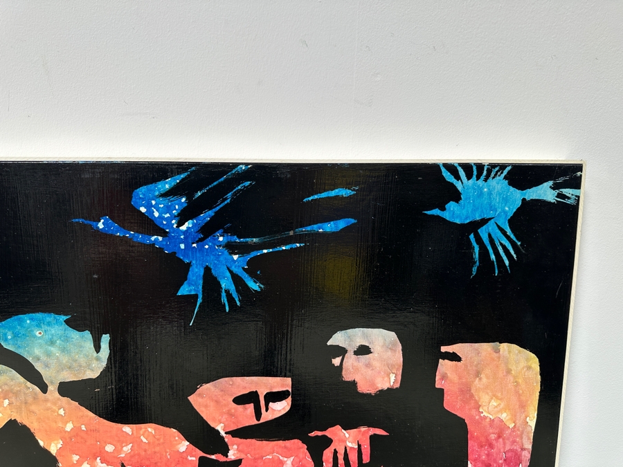 Gerrit Greve (1948-2024, Cardiff by the Sea, CA) Original Acrylic Painting On Board Titled “The Picnic” Signed Bottom Right 47.5” X 30.5” Estimate $1,400 - $1,800 [Photo 5]