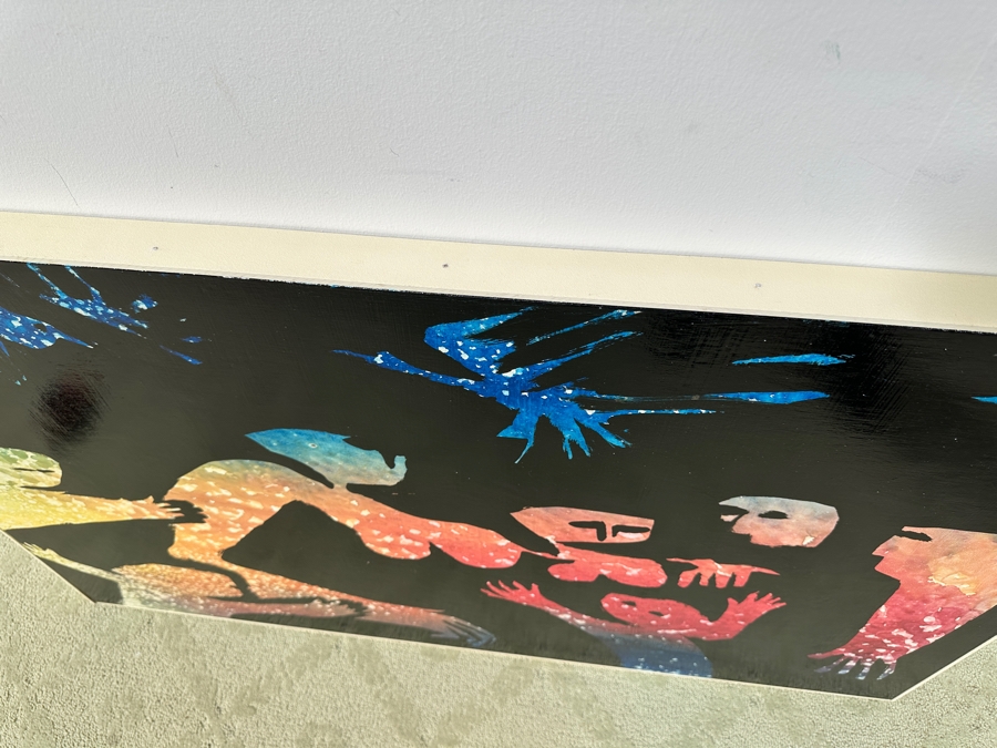 Gerrit Greve (1948-2024, Cardiff by the Sea, CA) Original Acrylic Painting On Board Titled “The Picnic” Signed Bottom Right 47.5” X 30.5” Estimate $1,400 - $1,800 [Photo 6]