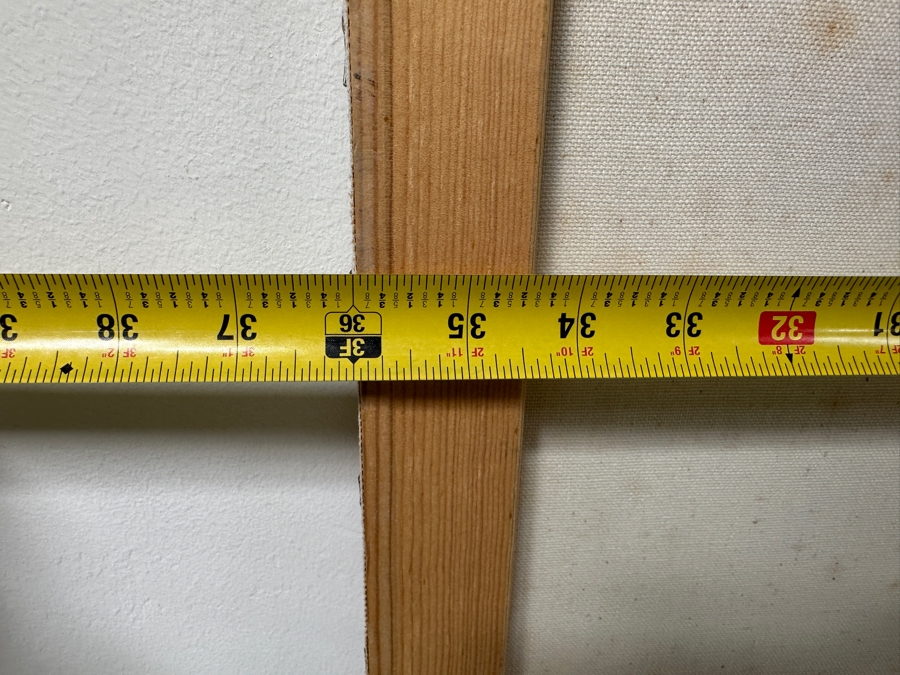 Gerrit Greve (1948-2024, Cardiff by the Sea, CA) Original Acrylic Drip Painting On Canvas Titled “Approaching Power #2 Black Horse” Signed Bottom Right and Verso 36” X 48” Estimate $1,700 - $2,200 [Photo 11]