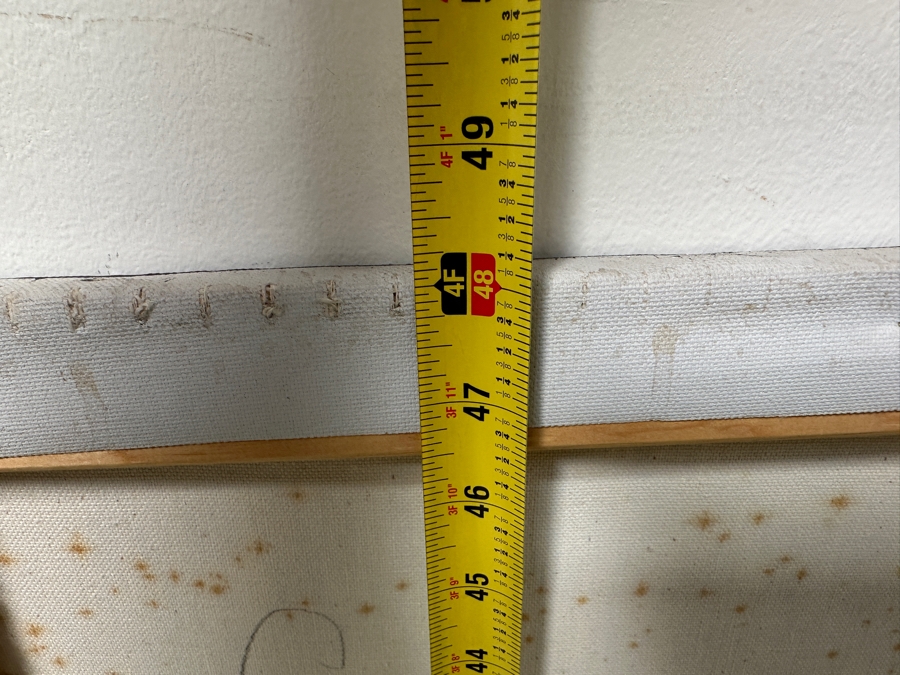 Gerrit Greve (1948-2024, Cardiff by the Sea, CA) Original Acrylic Painting On Canvas Untitled Unsigned 36” X 48” Estimate $1,700 - $2,200 [Photo 9]