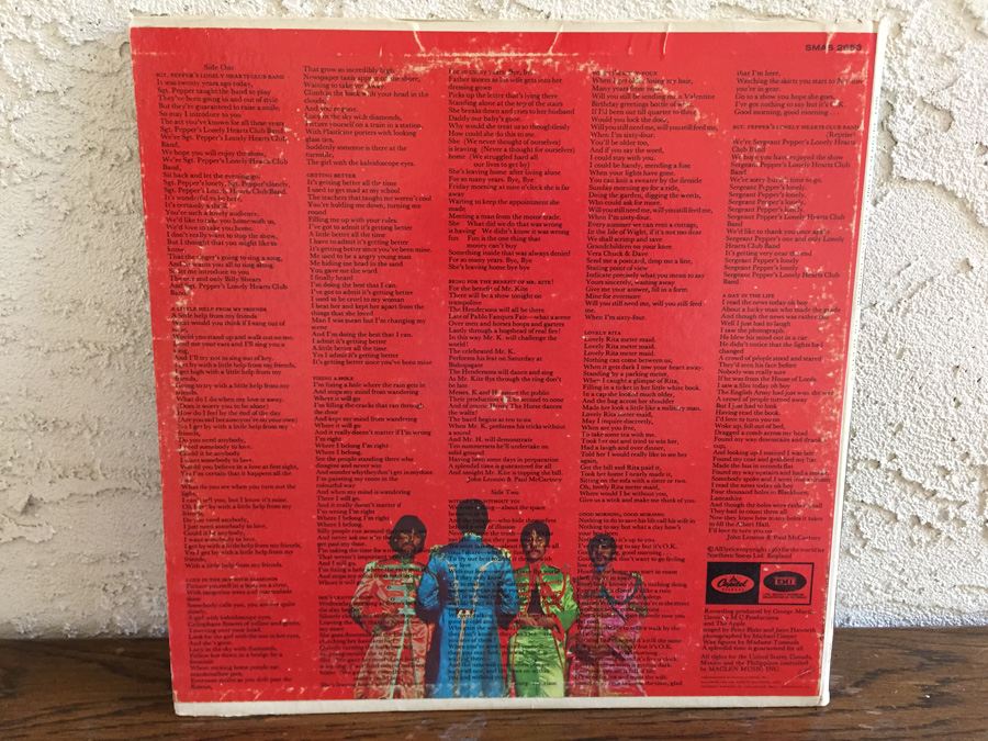 Beatles, The ‎- Sgt. Pepper's Lonely Hearts Club Band - Capitol Records ‎- SMAS 2653 [Photo 2]