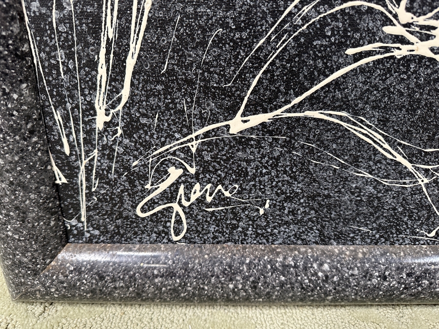 Gerrit Greve (1948-2024, Cardiff by the Sea, CA) Original Acrylic Painting On Canvas Titled “Two Muses - After Raphael” Signed Bottom Left 28.5” X 38” Framed: 34.5” 44.5 Estimate $1,500 - $1,900 [Photo 5]