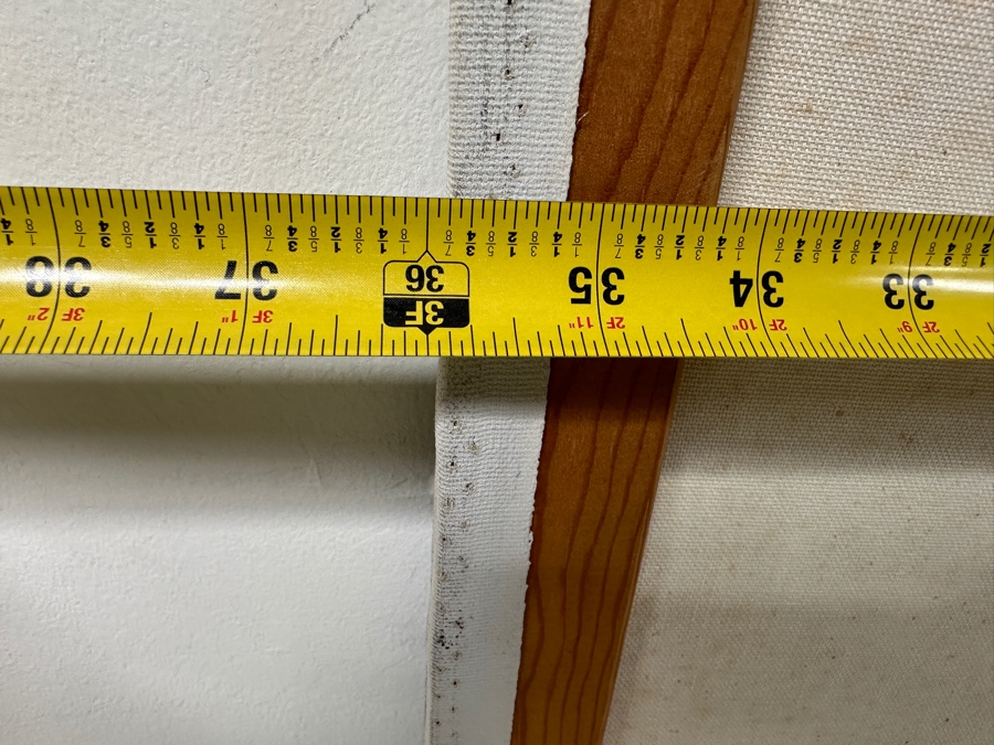 Gerrit Greve (1948-2024, Cardiff by the Sea, CA) Original Drip Painting On Canvas Titled “White Horse #2” Unsigned 36” X 48” Estimate $1,700 - $2,200 [Photo 10]