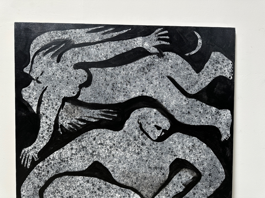 Gerrit Greve (1948-2024, Cardiff by the Sea, CA) Original Painting On Canvas Titled “The Cat Feeder” Signed Bottom Right 36” X 48” Estimate $1,700 - $2,200 [Photo 2]