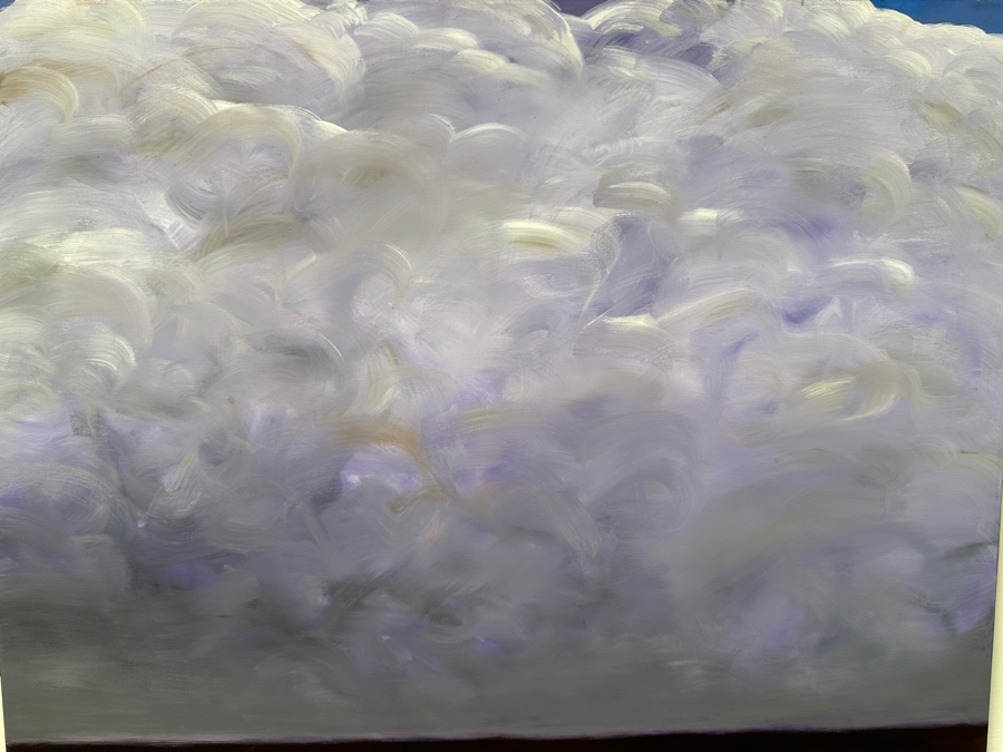 Gerrit Greve (1948-2024, Cardiff by the Sea, CA) Original Acrylic Painting On Canvas Titled “Forgotten Landscape No. 1” Signed Verso Dated 1995 40” X 40” Estimate $1,600 - $2,000 [Photo 3]