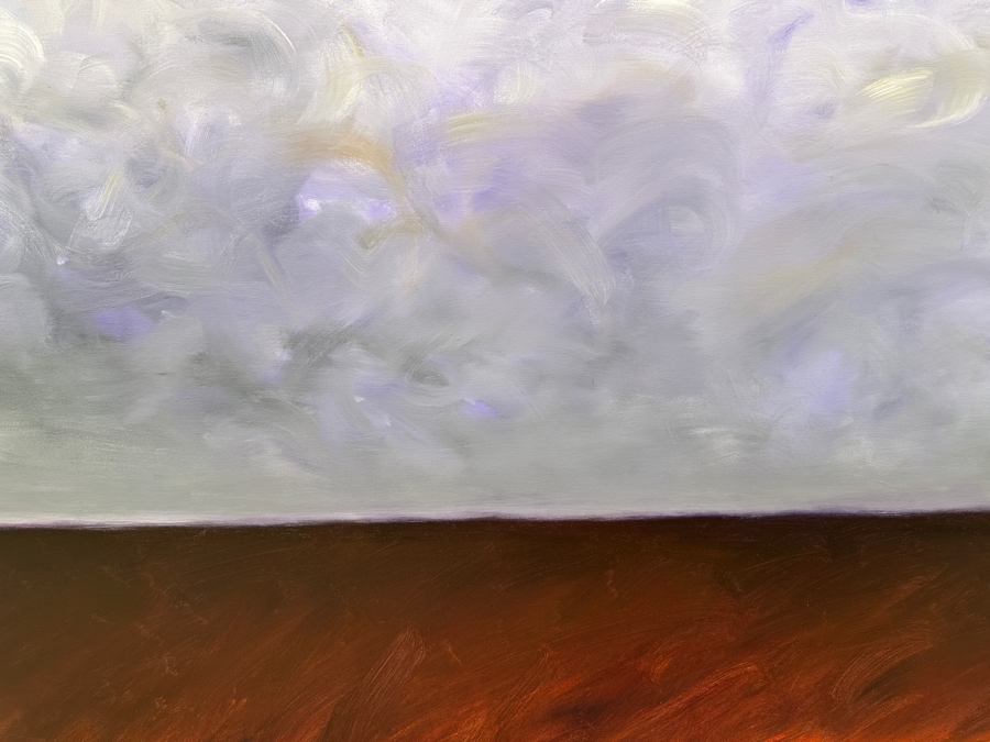 Gerrit Greve (1948-2024, Cardiff by the Sea, CA) Original Acrylic Painting On Canvas Titled “Forgotten Landscape No. 1” Signed Verso Dated 1995 40” X 40” Estimate $1,600 - $2,000 [Photo 2]