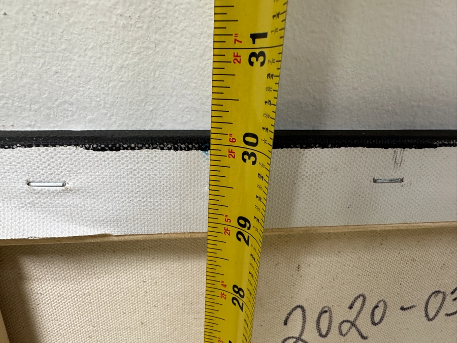 Gerrit Greve (1948-2024, Cardiff by the Sea, CA) Original Acrylic Painting On Canvas Untitled Flowers Signed Verso Dated 2020 24” X 30” Estimate $700 - $900 [Photo 8]