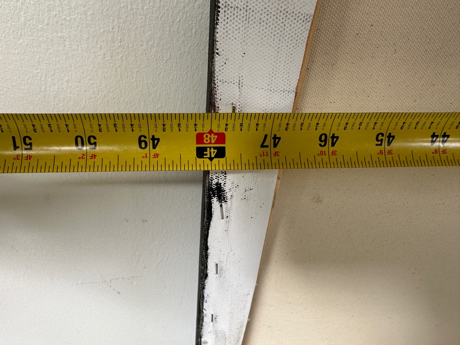 Gerrit Greve (1948-2024, Cardiff by the Sea, CA) Original Acrylic Painting On Canvas Titled “Voyage 241” Signed Verso Dated 2018 48” X 36” Estimate $1,700 - $2,200 [Photo 8]