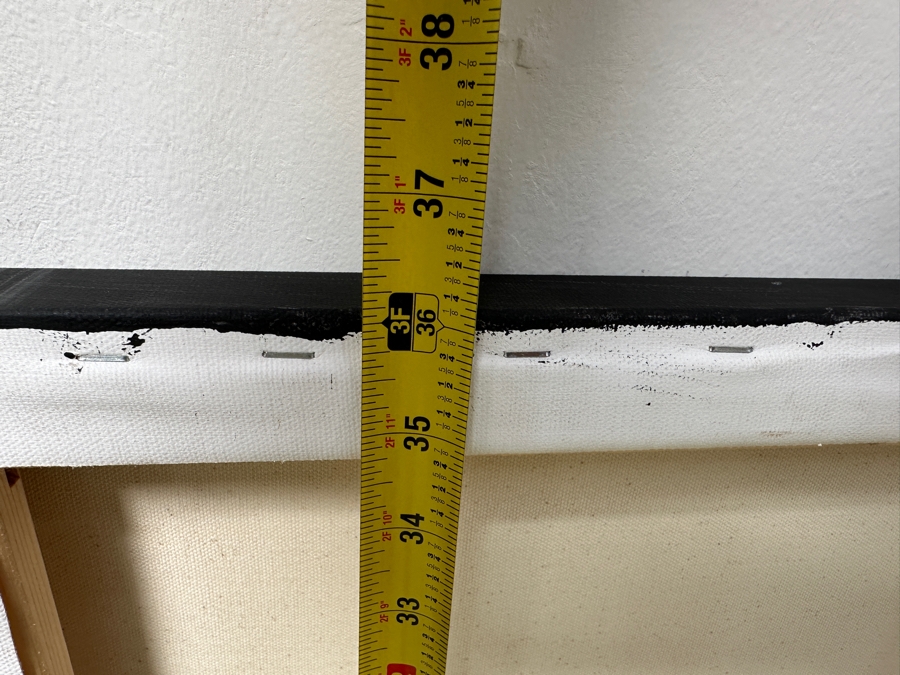 Gerrit Greve (1948-2024, Cardiff by the Sea, CA) Original Acrylic Painting On Canvas Titled “Voyage 241” Signed Verso Dated 2018 48” X 36” Estimate $1,700 - $2,200 [Photo 9]