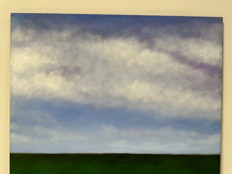 Gerrit Greve (1948-2024, Cardiff by the Sea, CA) Original Painting On Canvas Titled “No. 80” Signed Verso Dated 1996 36” X 48” Estimate $1,700 - $2,200 [Photo 4]