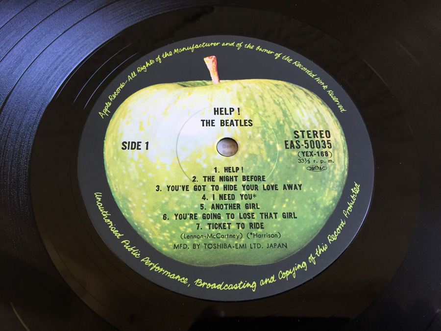 Beatles, The ‎- Help! - Apple Records ‎- EAS 50035 - JAPAN [Photo 7]