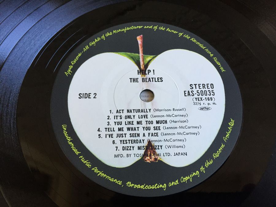 Beatles, The ‎- Help! - Apple Records ‎- EAS 50035 - JAPAN [Photo 9]