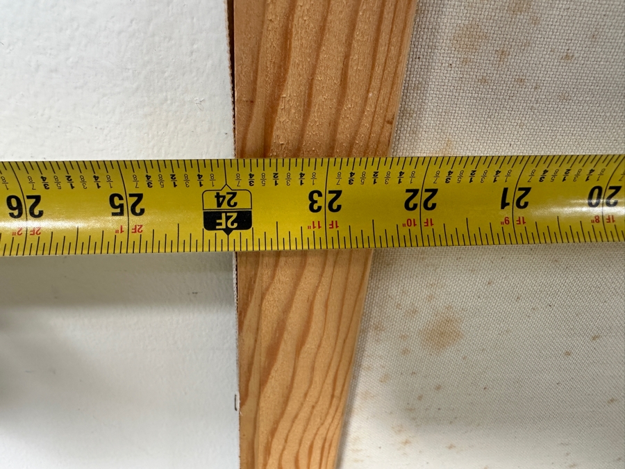 Gerrit Greve (1948-2024, Cardiff by the Sea, CA) Original Acrylic Painting On Canvas Titled “Star - Eyes” Signed Bottom Left 24” X 36” Estimate $900 - $1,100 [Photo 8]