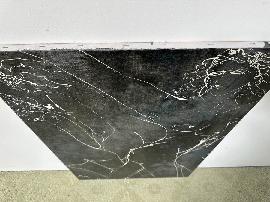 Gerrit Greve (1948-2024, Cardiff by the Sea, CA) Original Acrylic Painting On Canvas Titled “Pre-Greek” Signed Bottom Left 24” X 36” Estimate $900 - $1,100 [Photo 6]