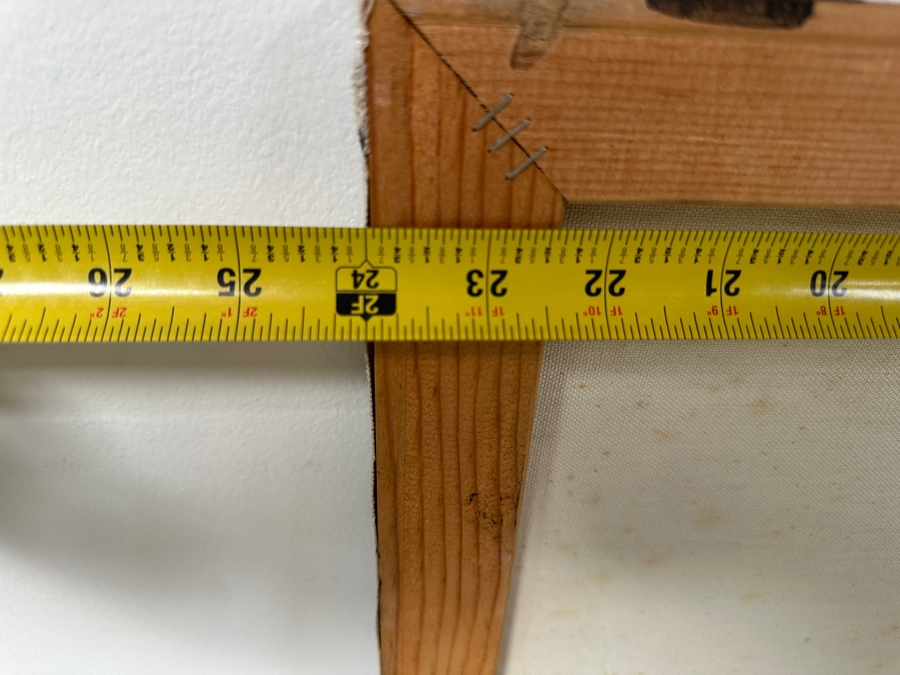 Gerrit Greve (1948-2024, Cardiff by the Sea, CA) Original Acrylic Painting On Canvas Titled “Pre-Greek” Signed Bottom Left 24” X 36” Estimate $900 - $1,100 [Photo 9]