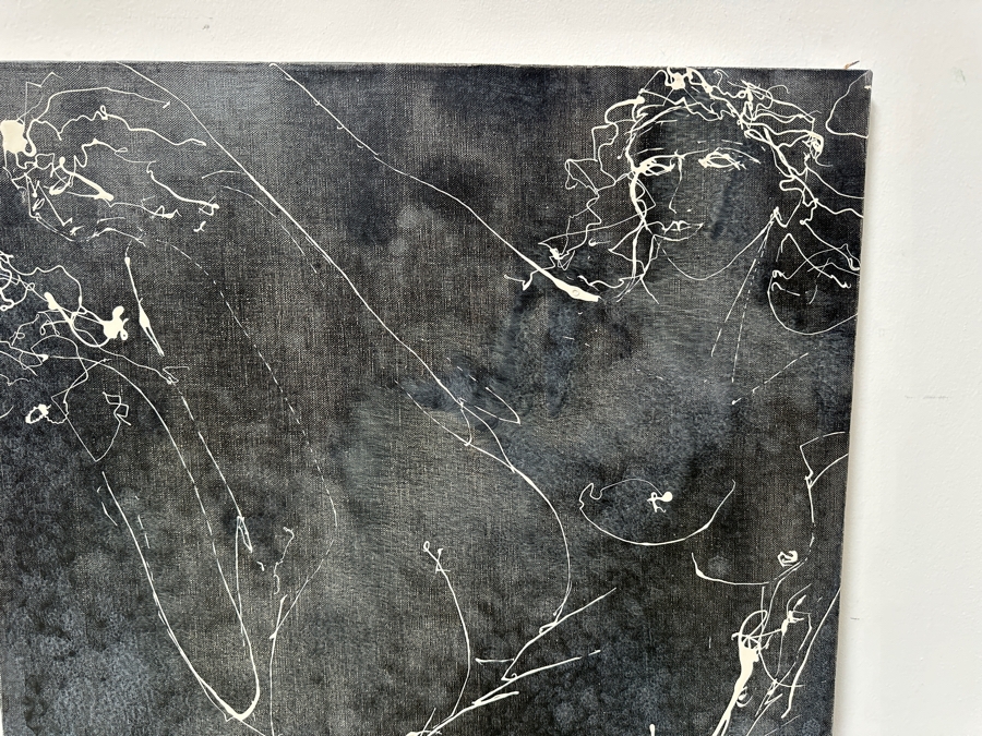 Gerrit Greve (1948-2024, Cardiff by the Sea, CA) Original Acrylic Painting On Canvas Titled “Pre-Greek” Signed Bottom Left 24” X 36” Estimate $900 - $1,100 [Photo 2]