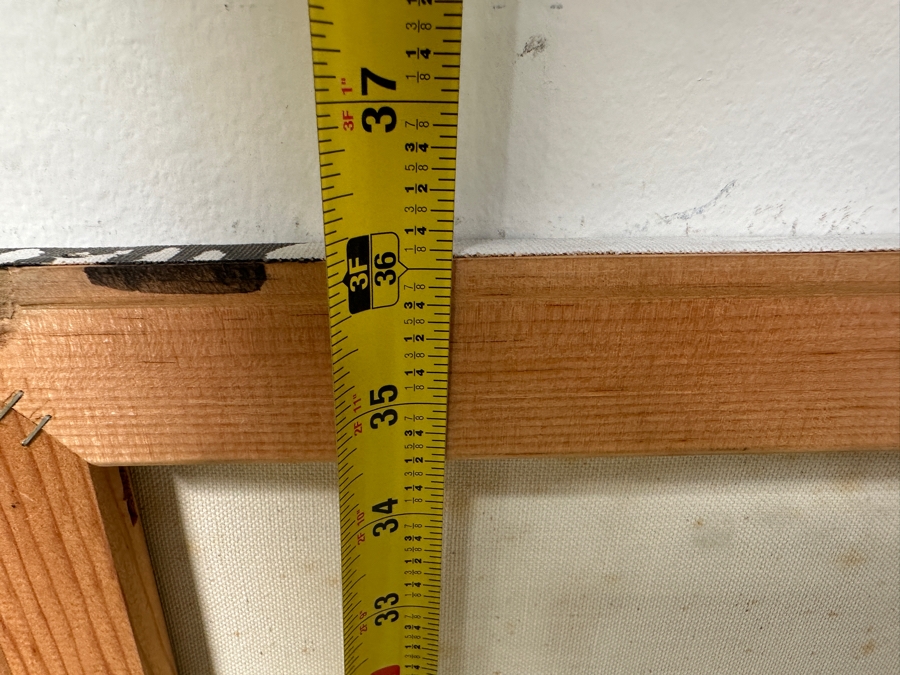 Gerrit Greve (1948-2024, Cardiff by the Sea, CA) Original Acrylic Painting On Canvas Titled “Pre-Greek” Signed Bottom Left 24” X 36” Estimate $900 - $1,100 [Photo 10]